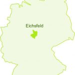 Das Eichsfeld in Deutschland